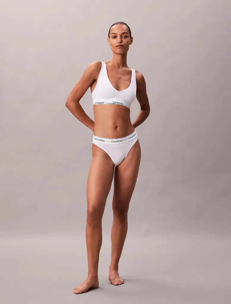 Tanga Icónica de algodón modal CK