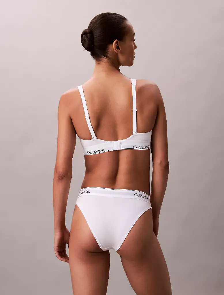 Tanga Icónica de algodón modal CK