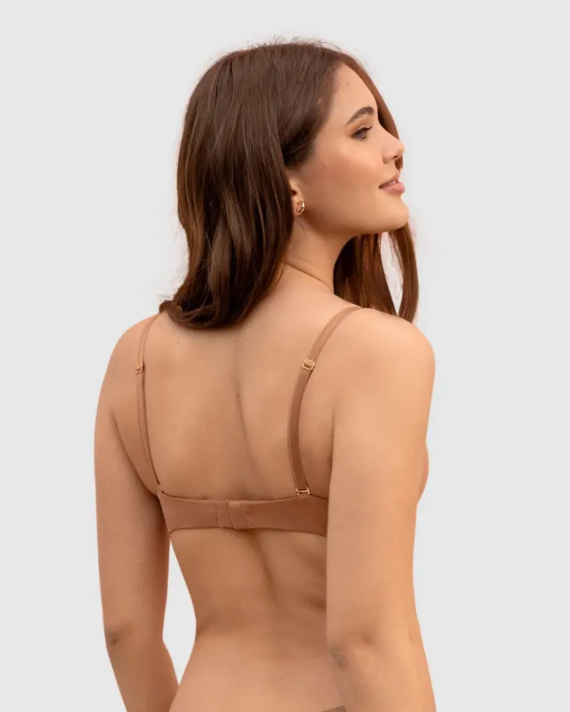 Brasier liso con arco interno Leonisa