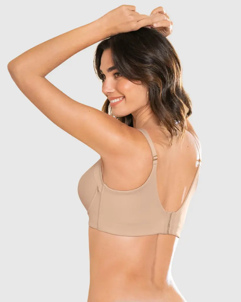 Brasier de cubrimiento alto en sisa y espalda Cover Bra