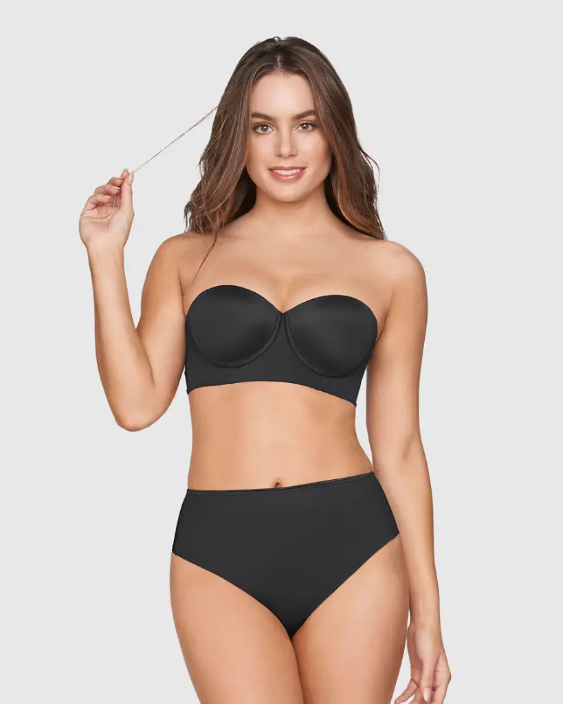 Panty faja brasilera de control fuerte tiro alto