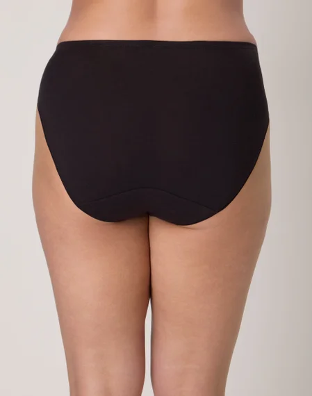 DFLEH3 Panty de corte alto/Lux Cotton Essentials, 3-Pack BALI