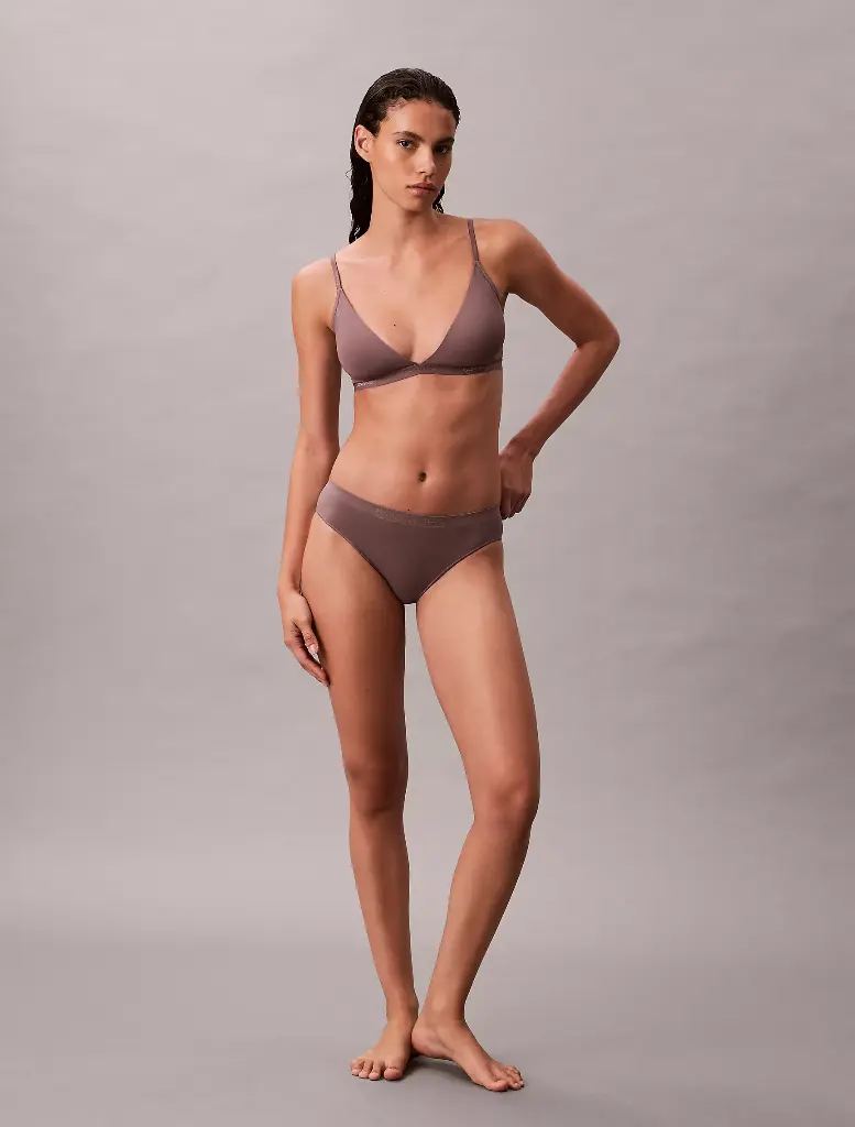 3 Pack Bikini de tiro medio Bonded Flex CK