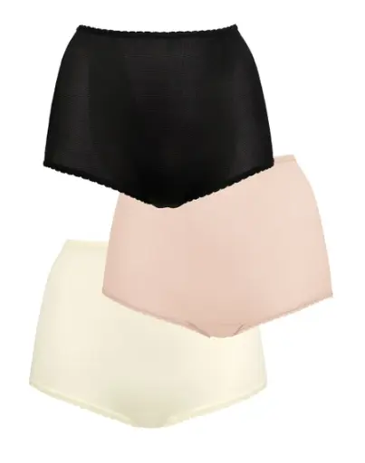 3 Pack Panty corte alto Bali