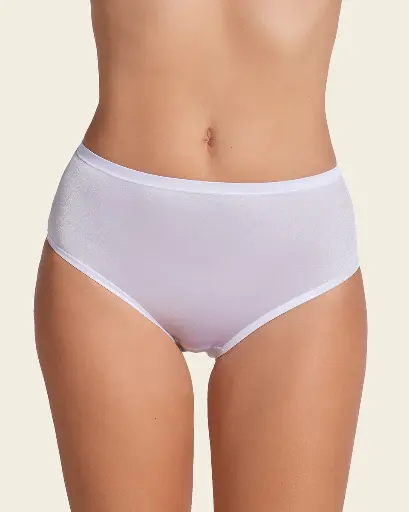 Panty clásico de control con excelente cubrimiento en tela suave